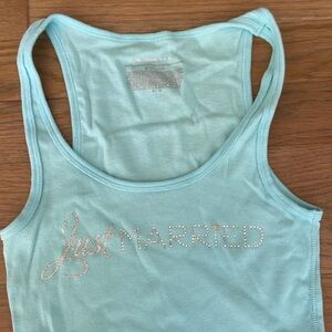 Victoria’s Secret “just married” bridal tank